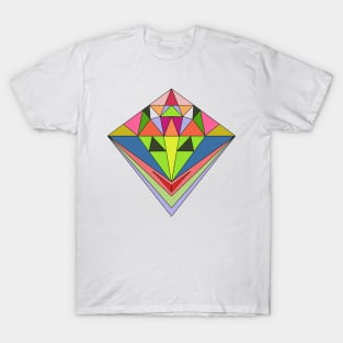 geomeric smile T-Shirt